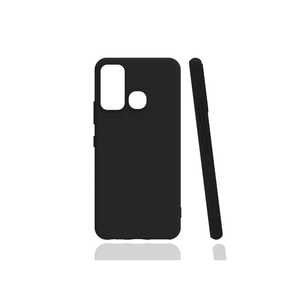 Funda Protectora de Silicona Líquida TPU Suave Negra Netzy Luxury Safa Biye para Infinix Hot 9 y 7 Plus - Product Image 1
