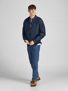 Chaqueta Bomber para Hombre al por Mayor 2022 con Logotipo Personalizado, Cuello Alto, Manga Regular, Resistente al Viento, Transpirable, de Poliéster y Elastano, para Invierno - Product Image 3