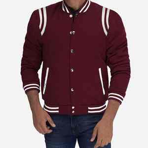 Vente en gros de vestes vierges Letterman pour hommes Bomber à sublimation personnalisée College Baseball Varsity Jacket from rasheed mfg co - Product Image 3