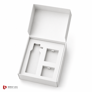 Caja de Papel Kraft Rígida, Ecológica, Reutilizable, Impermeable, con Múltiples Compartimentos y Barnizado - Product Image 6