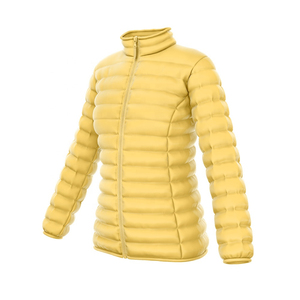 High Quality Long Sleeve <b>Women</b> <b>Puffer</b> <b>Jacket</b> Solid Color with Stand Collar Best Selling for Outdoor Reasonable Price New Design - Product Image 4