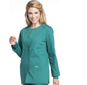 Ensembles de gommage en coton doux Uniformes médicaux médecin infirmière hôpital Joggers chirurgicaux Top col en V Logo personnalisé Vente en gros unisexe - Product Image 1