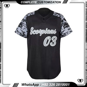 Vêtements d'équipe de baseball en tissu de qualité supérieure pour les ligues professionnelles - Product Image 4