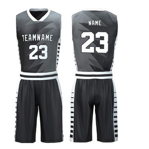 Uniforme de Baloncesto Personalizado de Alta Calidad, Superventas, en Nailon/Algodón, Cómodo, con Impresión de Logotipo Personalizado, Tallas Grandes - Product Image 5