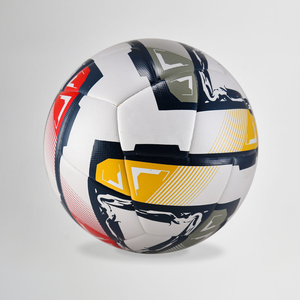 Balón de fútbol de tamaño profesional 5, 24 paneles, agarre de textura unida por fusión, calidad impresa, tecnología Micro Cell, entrenamiento HECHO DE PVC PU - Product Image 1