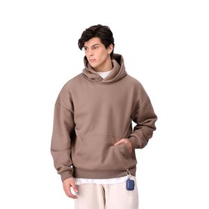 Design personnalisé de haute qualité pulls à capuche pour hommes sweats à capuche solides décontractés OEM de grande taille personnalisés pour hommes avec impression numérique logo - Product Image 4