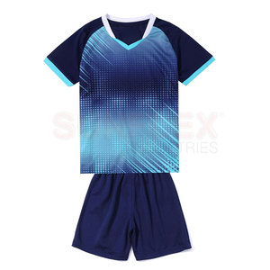 ชุดฟุตบอลแขนสั้นน้ำหนักเบา ระบายอากาศได้ดี คุณภาพสูง ราคาถูก ผลิตในปากีสถาน สไตล์ใหม่ ขายส่ง - Product Image 1