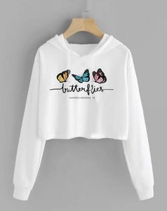 เสื้อสเวตเตอร์สั้นแขนยาวคอตตอนสำหรับผู้หญิงเสื้อครอปเปิดไหล่เสื้อลำลองใหม่ล่าสุดสำหรับ100% - Product Image 2
