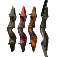 Mesa Takedown Recurve Bow Handle Amovible Hunting Bow Riser Noir Orange Rouge Vert 15 Pouces