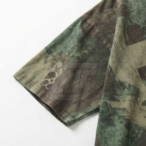 T-shirts Oversize Homme en Coton Épais Délavé à l'Acide, Coupe Décontractée Épaules Tombantes, Streetwear, T-shirts Décontractés à Motifs, Vêtements Personnalisés en Gros - Product Image 6