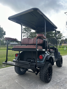 Carrito de Golf de Gasolina 2+2 Listo para Enviar, Modelo 2021 Yamaha E-F-I Drive2, de 4 Plazas - Product Image 2