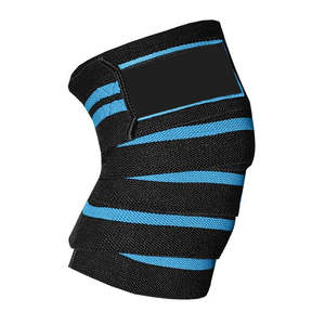 2024 Meilleures ventes Hommes Femmes Fitness Sports de plein air Genouillères Squatting Training Gym Genou Wraps à bas prix Service OEM - Product Image 2
