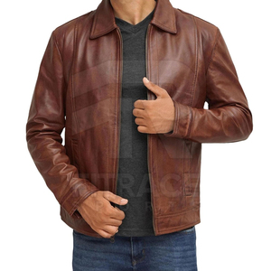 Top Selling <b>Men</b> Stylish Leather <b>Jacket</b> Different Colors Available in Best Selling Price Leather <b>Men</b> <b>Jacket</b> - Product Image 1