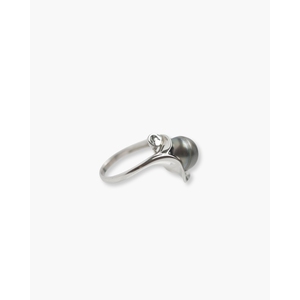 Anillo de Perla Tahitiana - Joyería de Perla Negra Genuina - Product Image 2