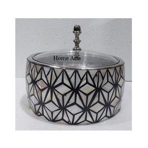 Marvelous Design Round Shape Casserole Pot Wedding Food Serving <b>Dish</b> <b>With</b> Hammered <b>Lid</b> Hot Pot At Attractive Price - Product Image 3