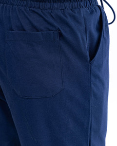 Pantalones Deportivos para Hombre, Ajustados, Azules, de Alta Calidad, Cómodos, con Cintura Elástica y Bolsillos Laterales - Product Image 3