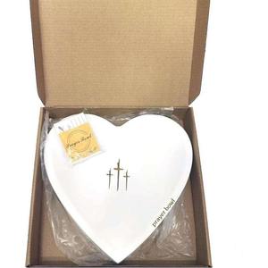 Bol en bois poli en forme de cœur, écologique, pour offrandes religieuses et pratiques de pleine conscience, disponible à prix d'exportation - Product Image 3