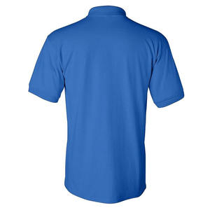 Polo pour homme à séchage rapide tissé respirant sans déformation mince sensation de fraîcheur couleur unie OEM/ODM - Product Image 2