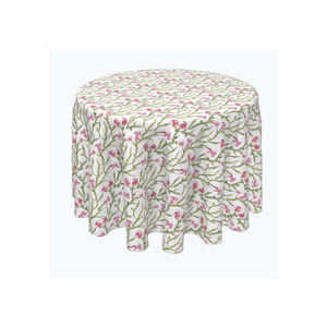 Manteles de mesa rectangulares de fiesta de boda de algodón con estampado personalizado bordado proveedor indio - Product Image 6