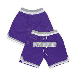 Shorts de basket-ball respirants, couleur et logo personnalisés, 100% polyester, entraînement sportif, vente en gros - Product Image 6