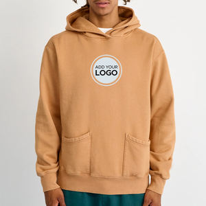 Sudaderas con capucha para hombre con estampado de soplo de peso pesado al por mayor con logotipo personalizado, Jersey de algodón a la moda, sudadera informal con capucha - Product Image 3