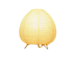 Lanterne en papier lampe de table lampe de chevet décorative créative lampe en papier lampe de bureau pour commode chambre salon