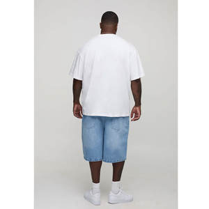 Us size custom logo cotton 180g plain <b>t</b> <b>shirt</b> for men plus size graphic tee bulk printing available casual fashion wear - Product Image 2