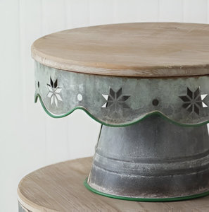 La mejor calidad de madera superior y soporte de pastel de Metal fiesta hogar restaurante decoración de pastel de boda soporte a bajo precio - Product Image 4