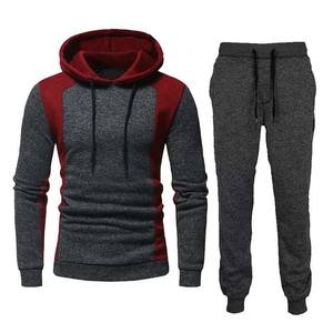 2023 personnalisé fitness hommes pull à capuche survêtement gym pantalon jogging mans costume en gros coton polaire douane logo homme survêtements - Product Image 1