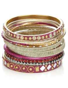 Best-Selling Trendy Metal <b>Bracelet</b> Set Stylish Modern Plated Brass Bangles for Fashion Lovers - Product Image 3