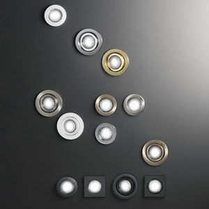 Vòng lõm đồng kim loại <span class=keywords><strong>GU10</strong></span> đèn Đèn sân khấu gói 1 với cấu trúc màu đồng phản chiếu - Product Image 2