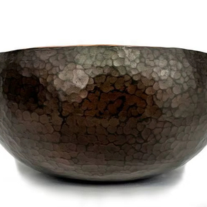 Cuenco de Latón de Calidad Martillado, Plato para Comida, Producto Artesanal, Hogar, Oficina, Cobre Brillante, Ayurvédico, Metal, Frutero - Product Image 1