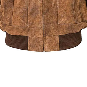 Veste coupe-vent imperméable en cuir véritable de qualité supérieure aux meilleurs prix pour hommes, teinte unie, pour l'hiver, dans toutes les tailles, vente en ligne disponible - Product Image 4