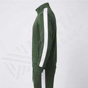 Tenue de sport tendance pour homme, vêtements de sport actifs, légers, flexibles, matière lisse, design moderne de survêtement, tenue de sport athlétique - Product Image 3