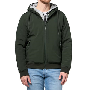 <b>Mens</b> Softshell <b>Sherpa</b> Lined Bomber <b>Jacket</b> Softshell <b>Jacket</b> - Product Image 5