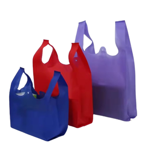 Sac fourre-tout réutilisable en PP non tissé, design T-shirt imprimé personnalisé, fabriqué en usine, recyclable, pour le shopping, les cadeaux et les courses - Product Image 2