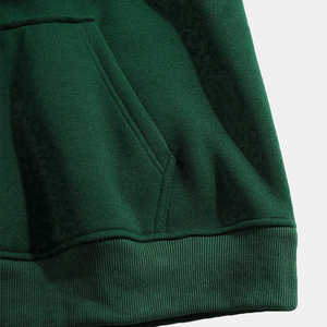 Vente en gros 100% pull à capuche en coton polaire vierge lourde pour hommes conception personnalisée poche nouveauté en vrac pour la saison d'automne - Product Image 3