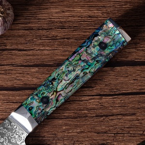 Venta al por mayor personalizado de calidad superior OEM ODM servicio profesional japonés Damasco corte de acero más afilado cocina Chef cuchillo - Product Image 6