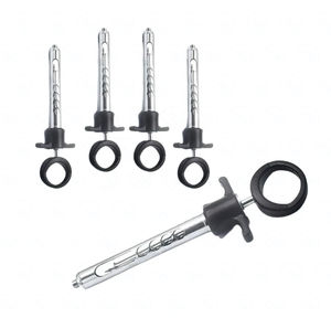 กระบอกฉีดยาทันตกรรมแบบดูดเอง พร้อมด้ามจับพลาสติก หัวฉีดแบบลูกศร สำหรับมืออาชีพ - Product Image 1