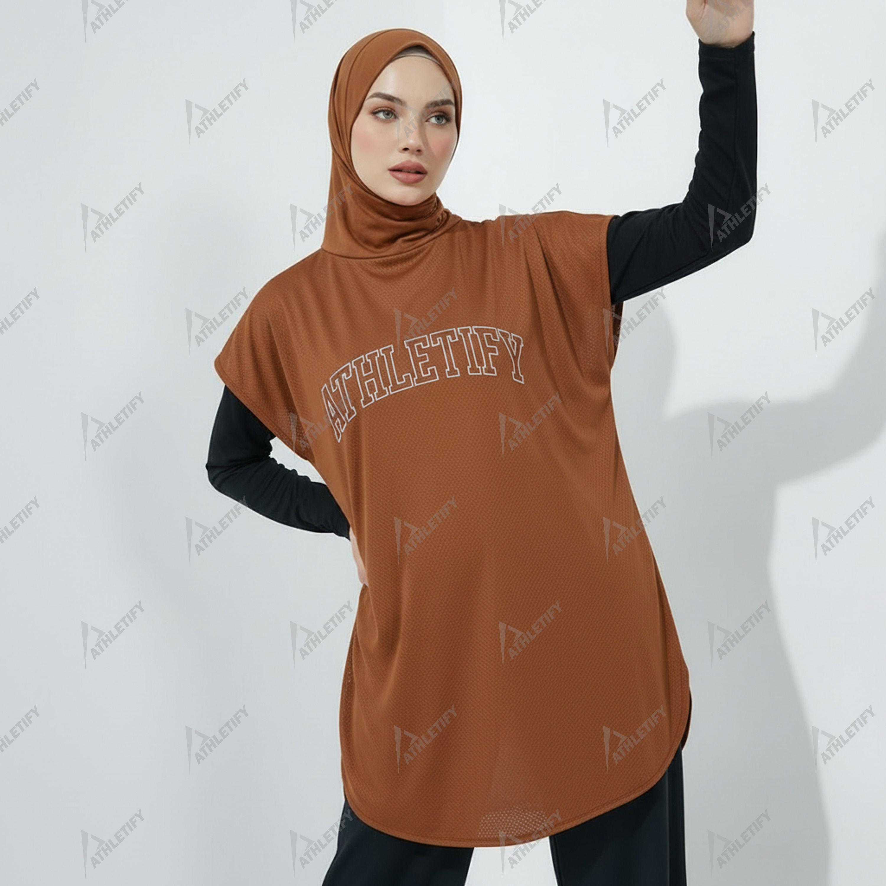 สีน้ำตาล