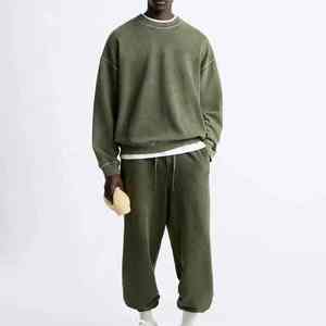 Sudadera moderna con efecto lavado ácido y construcción cómoda para un estilo urbano informal diario - Product Image 6