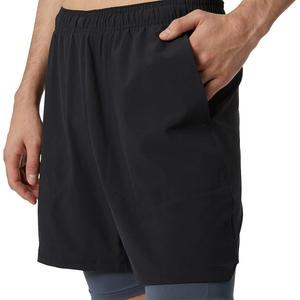 Shorts de course pour hommes, shorts de sport pour la salle de sport, séchage rapide, vêtements de fitness, collection Noël et Nouvel An, cadeaux de Noël européens - Product Image 2