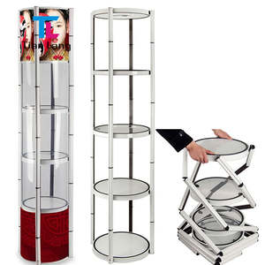 20x20 <b>Aluminum</b> Portable Foldable <b>Tower</b> Quick Assembly Commercial Exhibition Display Mobile <b>Tower</b> Reusable for Indoor Outdoor Use - Product Image 2
