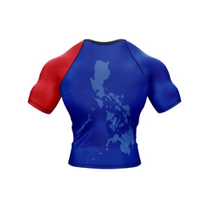 Rash Guard sur mesure pour hommes Rash Guard personnalisé de haute qualité Dernier style 2026 Logo OEM pour hommes Rash Guard - Product Image 5