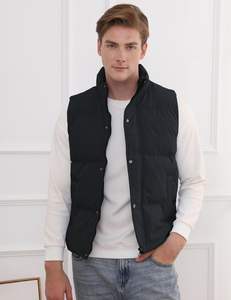Gilet d'hiver softshell Gilet d'extérieur pour hommes Gilet sans manches Gilet en duvet 2023 Gilet à bulles Veste de sport en duvet - Product Image 4