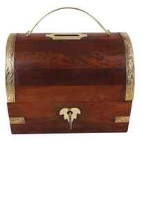 ของสะสมทำด้วยมือทำจากไม้ส่วนบุคคลกระปุกออมสินทำจากไม้เนื้อแข็งกระปุกออมสินสำหรับเด็กหรูหรากล่องเงินทำจากไม้ - Product Image 6