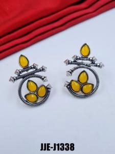 ต่างหูวินเทจหลากสีมีสไตล์สไตล์โบฮีเมียนชุดเครื่องประดับหลากสีสำหรับผู้หญิง - Product Image 3