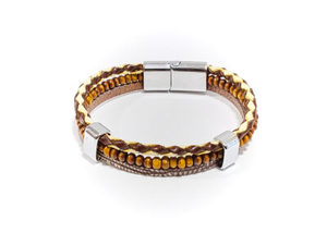 DAFNI BIG PAZAR Modèle N° 19 Ensemble de bracelets pour hommes en spandex perlé, 20 pièces, styles assortis pour un usage quotidien - Product Image 6