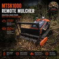Trituradora Forestal Remota de Servicio Pesado Vigorun MTSK1000, Elimina Maleza Densa, Plántulas y Residuos de Madera con Motor Loncin de 18kW