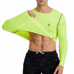 Custom Made Simple Plain Blank Color sólido Rash Guard Venta caliente MMA Rush Guard Ropa deportiva Rash Guards - Product Image 5